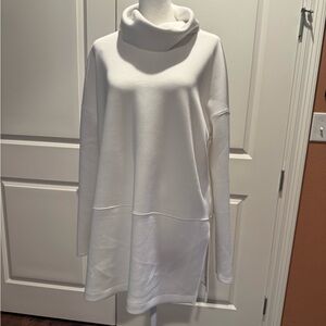 SPANX Classic Cream Cowl Neck Sweater